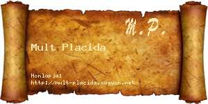 Mult Placida névjegykártya